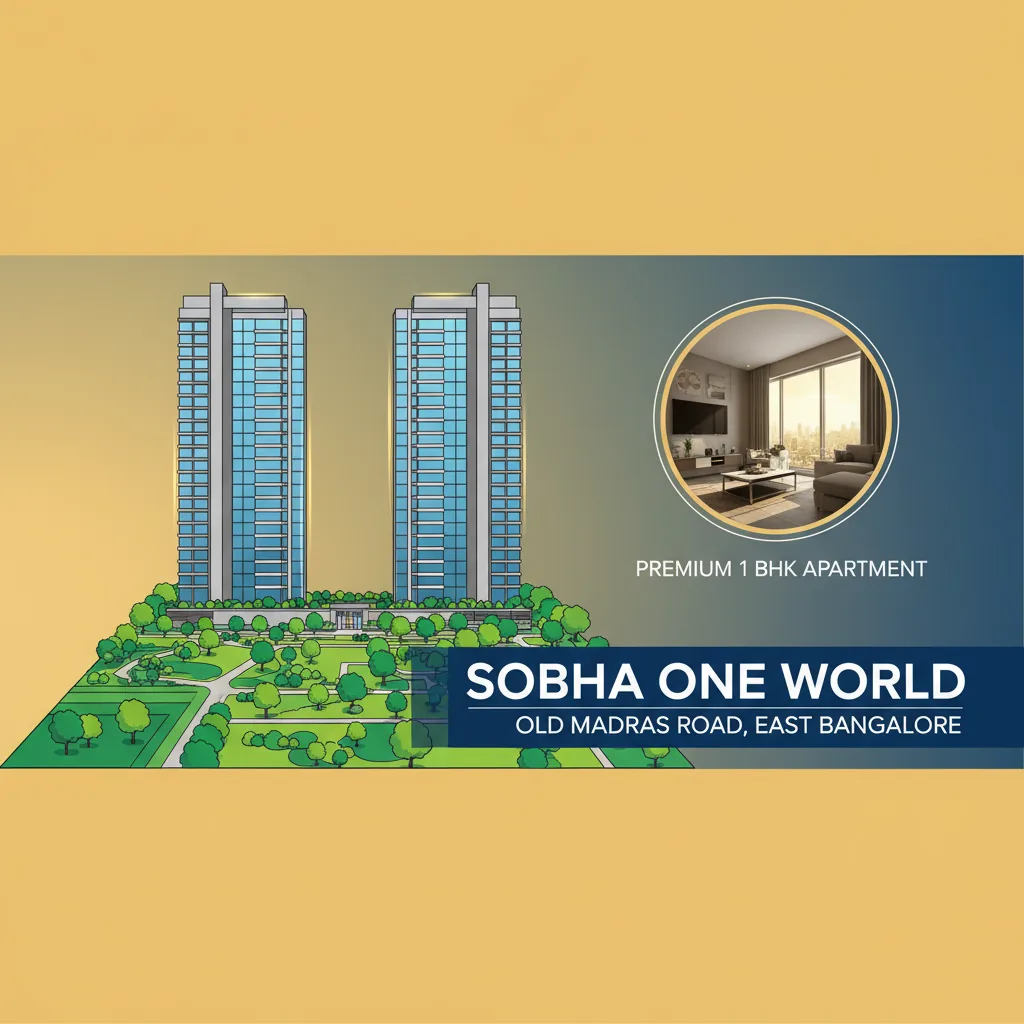 1 BHK Flats in Sobha Old Madras Road