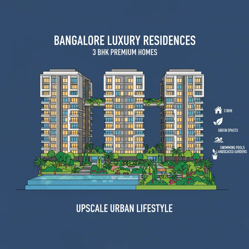 3 BHK Luxury Apartments in Bangalore: Top Family Homes