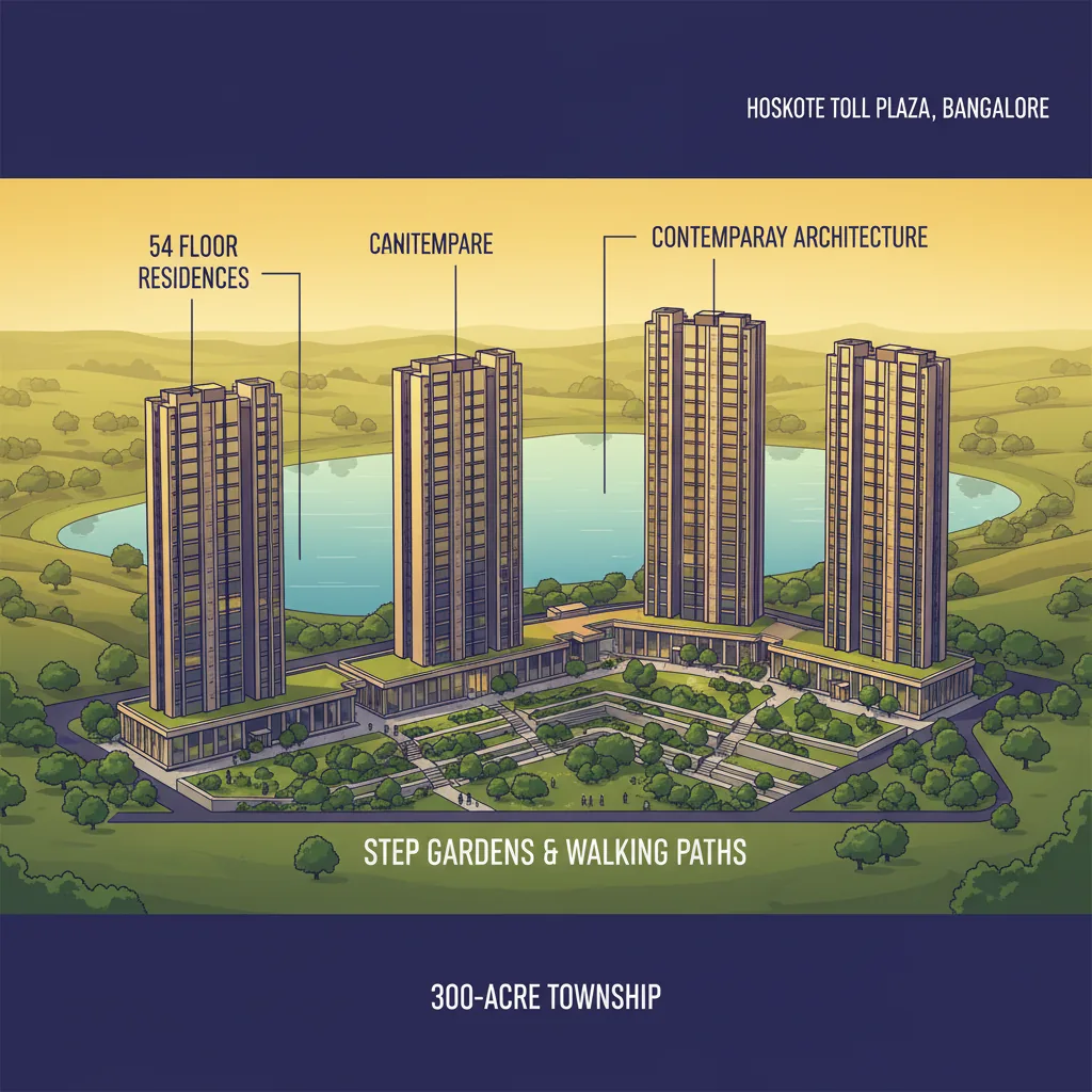Apartments with Lake Views in Hoskote