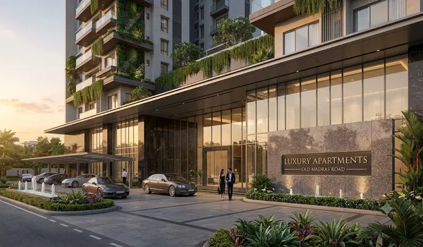 Luxury apartments in Old Madras Road