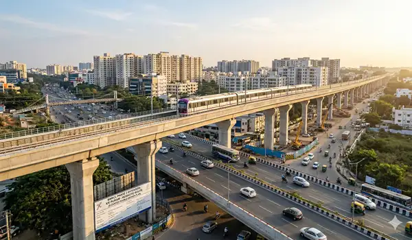 Metro Phase 2 Extension: The KR Puram-Hoskote Double-Decker Plan