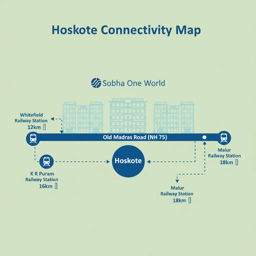 Which is the Nearest Railway Station to Hoskote? A Guide to Seamless Travel
