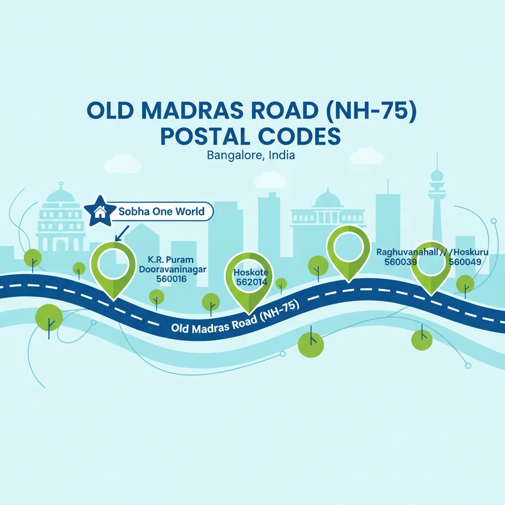 Pin Code of Old Madras Road Bangalore
