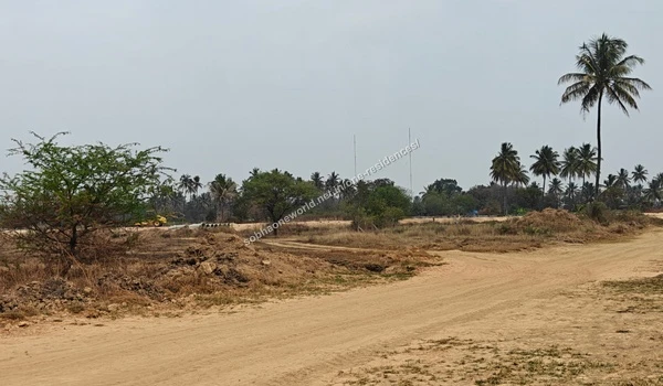 Expansive Site View Wide angle view of the expansive cleared terrain at the Sobha One Residences property location