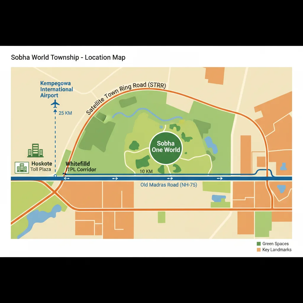 Sobha One World Map