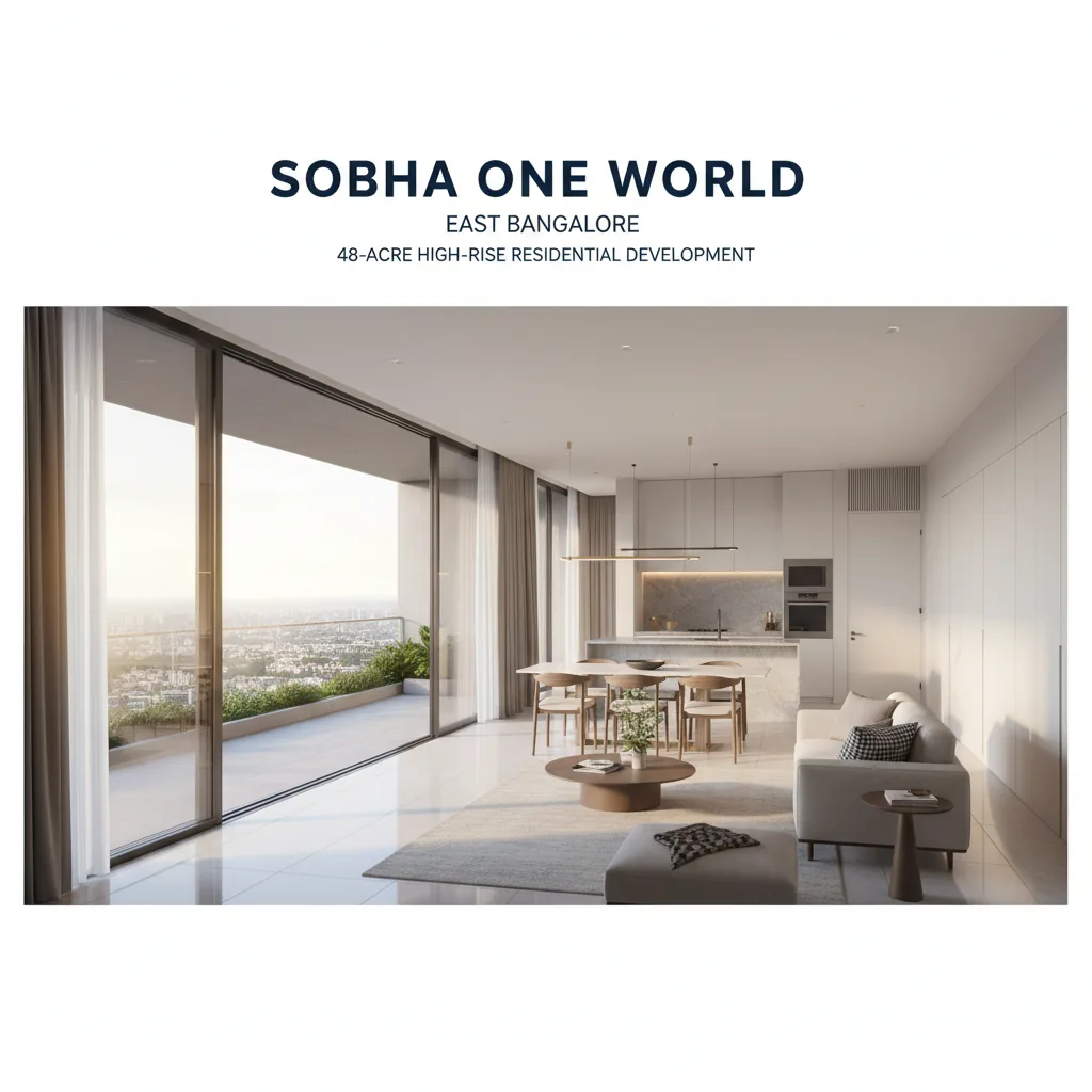Sobha One World Model Flat Photos