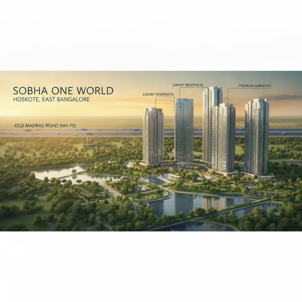 Sobha One World Office | Hoskote | Sales and Site Visit Centre