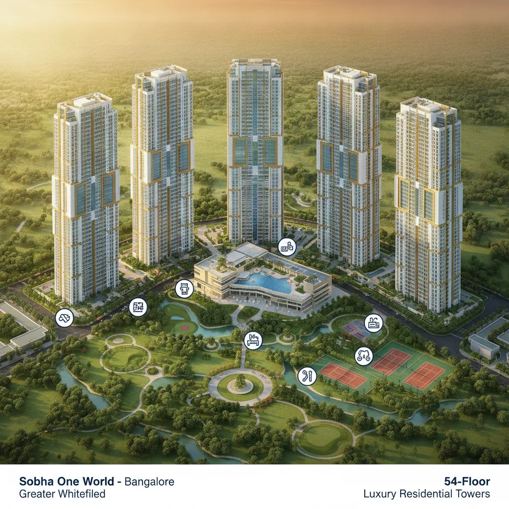 Sobha One World Rent | 1-4 BHK in Hoskote from ₹12,000